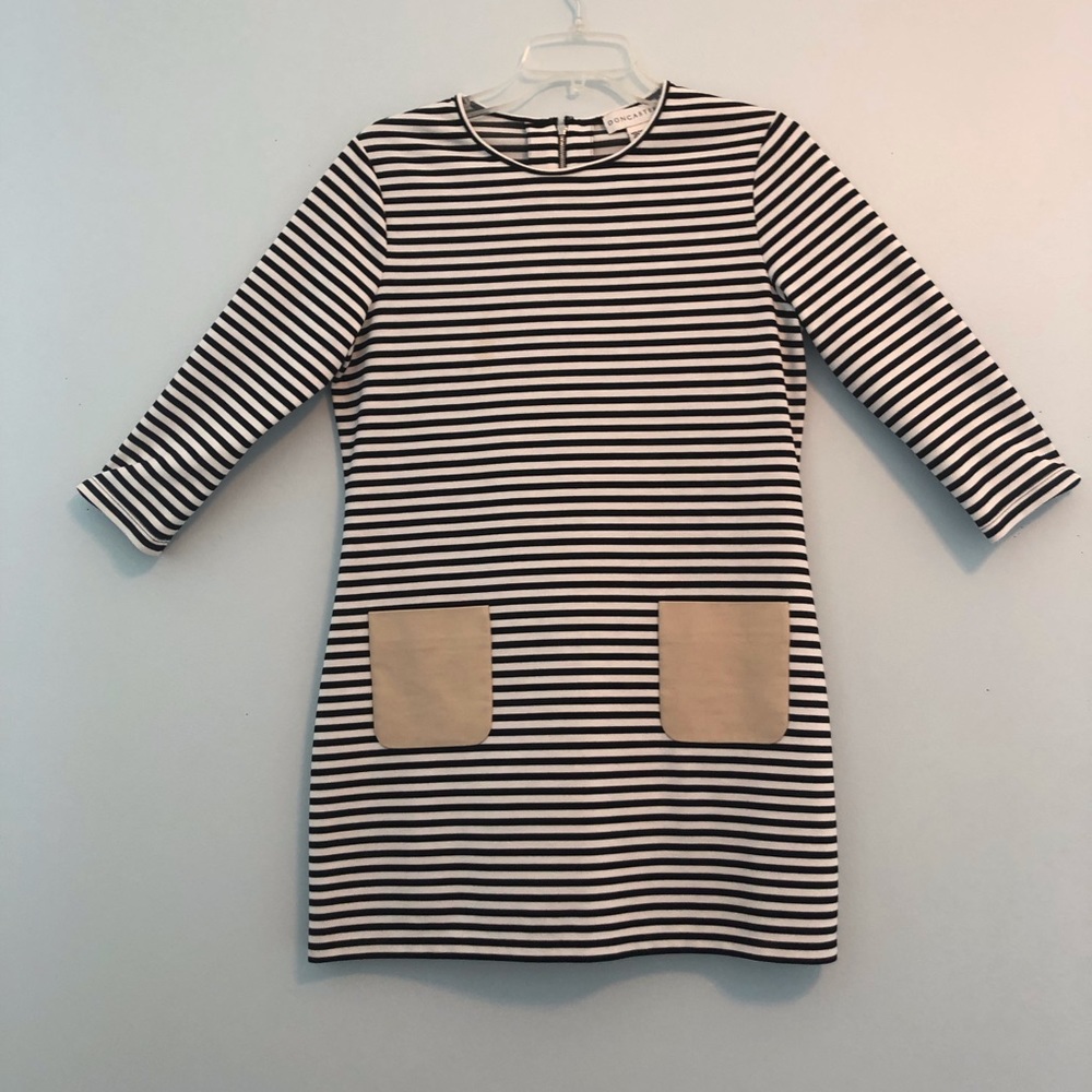 Striped, Doncaster midi dress.